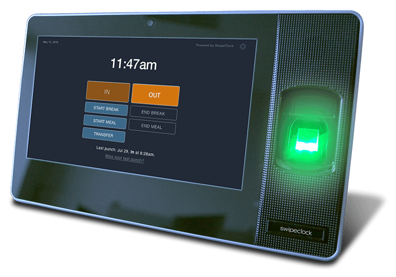 fingerprint biometric time clock