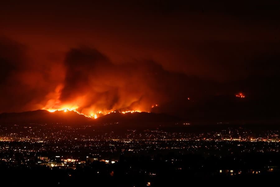 California Wildfire and FMLA laws