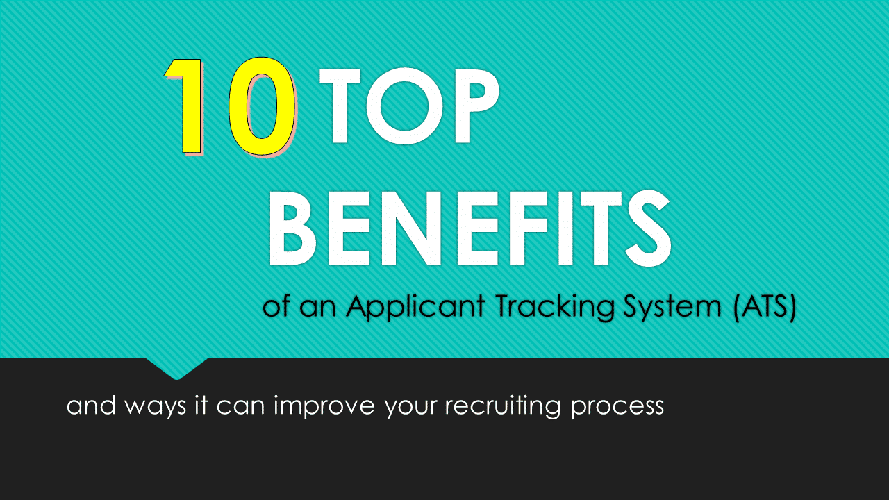 Benefits of an Applicant Tracking System