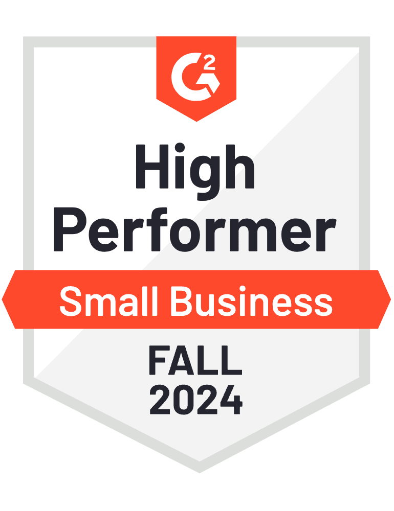 G2 - High Performer Small Business