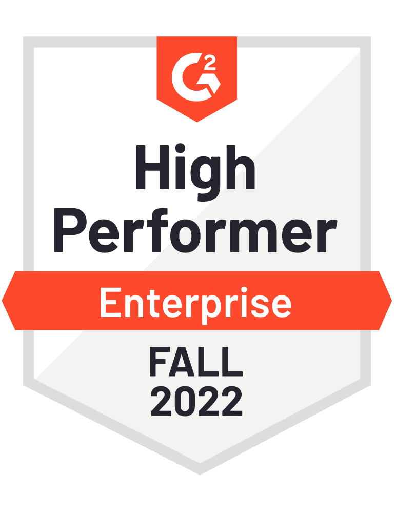 G2 - High Performer - Enterprise