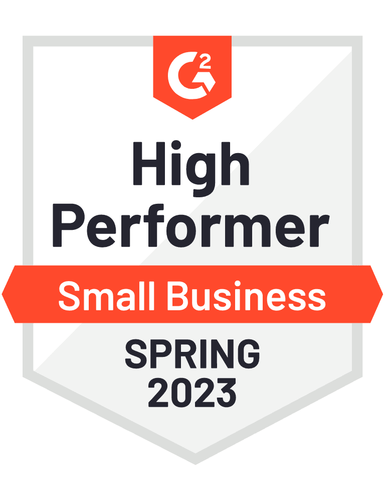 G2 - High Performer Small Business