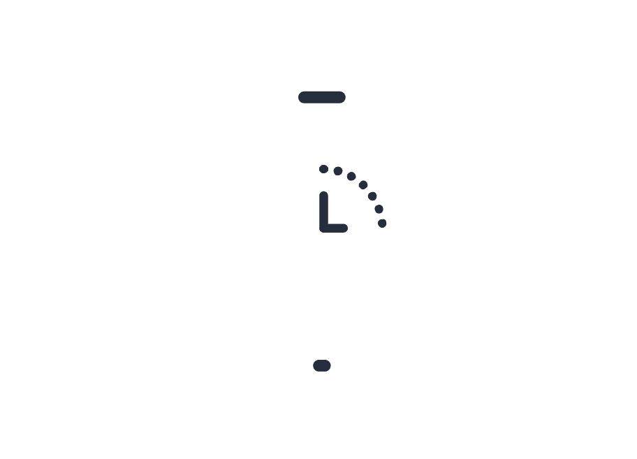 mobile-clock-icon-white